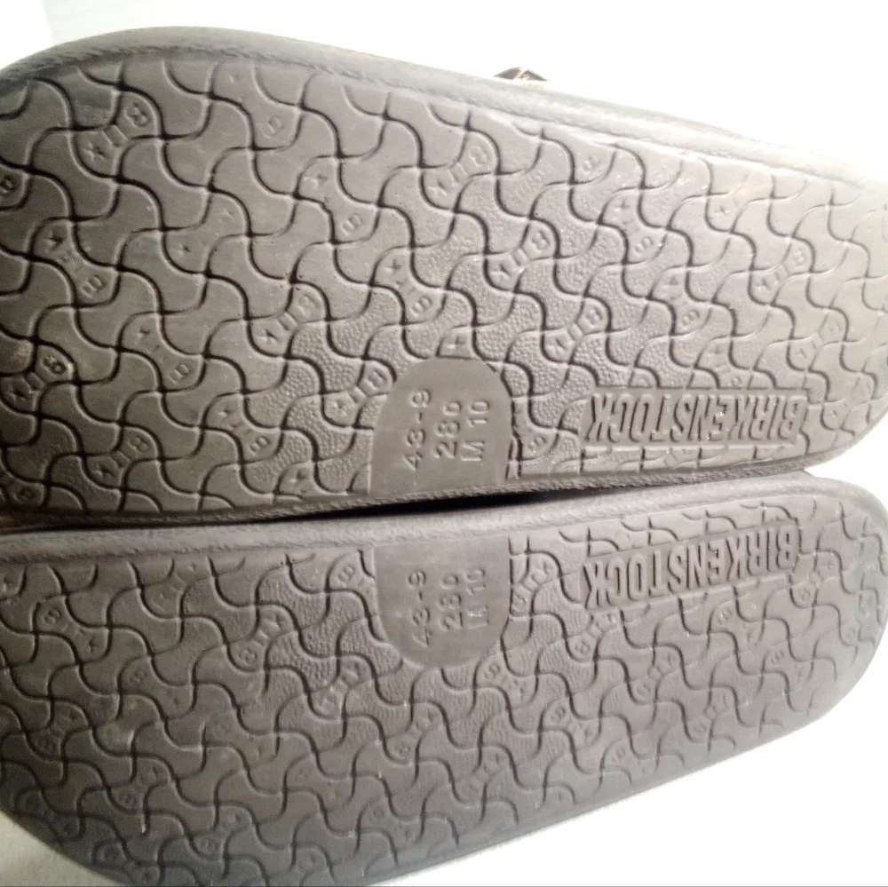 Birkenstock Boston Shearling Tan Clogs US sz. Men 10. Woman 11-11.5 - Picture 9 of 10